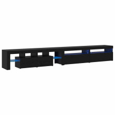 Căsuțe Pentru Tv 3 Pcs Stejar Negru 290 X 36.5 X 40 Cm