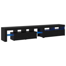 Căsuțe Pentru Tv 2 Pcs Stejar Negru 290 X 36.5 X 40 Cm