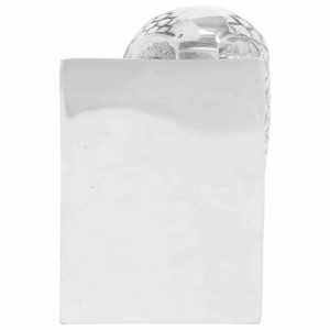 Suporturi Pentru Cărți 2 Pcs Argintiu 7 X 9 X 11 Cm Aluminiu