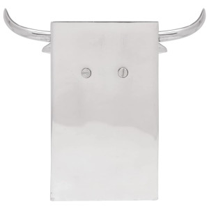 Suporturi Pentru Cărți 2 Pcs Argintiu 21.5 X 15.5 X 20 Cm