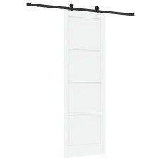 Set De Uși Glisante Manual Alb Și Negru 78 X 232 Cm