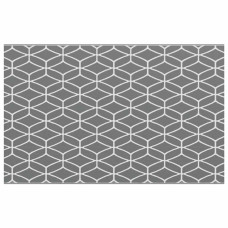 Covor De Exterior Arakil Gri Și Alb 250 X 400 Cm Pp Covor De Exterior Arakil Gri Și Alb 250 X 400 Cm Pp