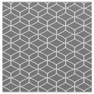 Covor De Exterior Arakil Gri Și Alb 300 X 300 Cm Pp