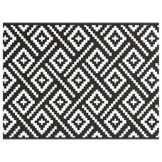Covor De Exterior Arakil Alb Și Negru 300 X 400 Cm Pp Covor De Exterior Arakil Alb Și Negru 300 X 400 Cm Pp