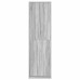 Dulap Cu Raft Cu Ușă Sonoma Gri 55 X 25 X 189 Cm Lemn Compozit
