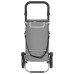Carucior De Cumpărături Manual Gri 36.5 X 46.5 X 100.5 Cm