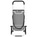 Carucior De Cumpărături Gri 47 X 39 X 100.5 Cm Tafeta Oxford