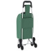 Carucior De Cumpărături Verde 39,5 X 33 X 93 Cm Tafeta Oxford