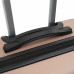 Set De Valize Cu Blocare 3 Pcs Roz Auriu 50 X 31 X 78 Cm