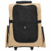 Cărucior Pentru Animale De Companie 3 În 1, Design Nisipos, 48X32X(57-106) Cm, Material Oxford
