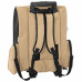 Cărucior Pentru Animale De Companie 3 În 1, Design Nisipos, 48X32X(57-106) Cm, Material Oxford