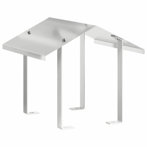 Hood Pentru Coș De Fum Argintiu 40 X 40 X 37.5 Cm