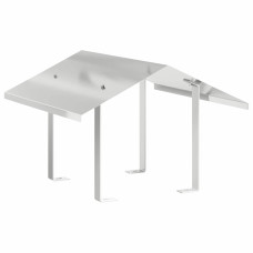 Hood Pentru Coș De Fum Argintiu 50 X 50 X 37 Cm Oţel Inoxidabil