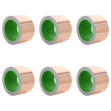 Bandă Din Cupru Dublă Față 6 Pcs Cupru 2000 X 7 Cm Cupru