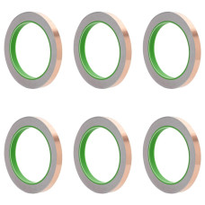 Bandă Din Cupru Dublă Față 6 Pcs Cupru 2000 X 1 Cm Cupru