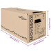 Cutie De Mutare 20 Pcs Maro 59 X 31.5 X 31.5 Cm Carton