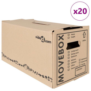 Cutie De Mutare 20 Pcs Maro 59 X 31.5 X 31.5 Cm Carton