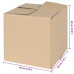 Cutie Pliabilă Cu Depozitare 50 Pcs Maro 20 X 20 X 20 Cm Carton