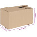 Cutie Pliabilă Cu Depozitare 50 Pcs Maro 24 X 13 X 13 Cm Carton