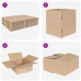 Cutie Pliabilă Cu Depozitare 50 Pcs Maro 30 X 30 X 15 Cm Carton
