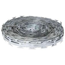 Sârmă Cuțit Argintiu 5000 X 1.9 Cm Oțel Galvanizat