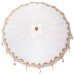 Parasol Balinez 260 2 Pcs Crem 210-220 Cm Bumbac Și Lemn Masiv