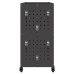Cărucior Pentru Unelte Cu Raft Cu Roata Negru 75 X 35 X 73 Cm