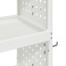 Cărucior Pentru Unelte Alb 75 X 35 X 73 Cm Oțel Laminat La Rece