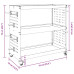 Cărucior Pentru Unelte Alb 75 X 35 X 73 Cm Oțel Laminat La Rece