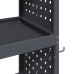 Cărucior Pentru Unelte Cu Raft Manual Antracit 75 X 35 X 73 Cm