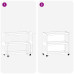 Cărucior Pentru Unelte Cu Raft Manual Antracit 75 X 35 X 73 Cm