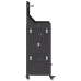 Cărucior Pentru Unelte Cu Raft Cu Roata Negru 65 X 35 X 111 Cm