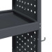 Cărucior Pentru Unelte Cu Raft Manual Antracit 65 X 35 X 111 Cm