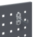 Cărucior Pentru Unelte Cu Raft Manual Antracit 65 X 35 X 111 Cm
