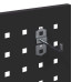 Cărucior Pentru Unelte Cu Raft Cu Roata Negru 65 X 35 X 111 Cm