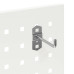 Cărucior Pentru Unelte Cu Raft Cu Roata Alb 65 X 35 X 111 Cm