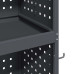 Cărucior Pentru Unelte Cu Raft Manual Antracit 65 X 35 X 111 Cm
