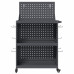 Cărucior Pentru Unelte Cu Raft Manual Antracit 65 X 35 X 111 Cm
