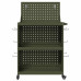 Cărucior Pentru Unelte Cu Raft Olivengrønn 65 X 35 X 111 Cm