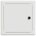 Panou De Acces 2 Pcs Alb 20 X 20 Cm Oțel