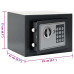Seif Digital Cu Blocare Gri Închis 23 X 17 X 17 Cm Oțel