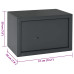 Seif Cu Blocare 20 X 31 X 20 Cm