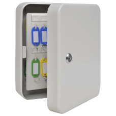 Cutie Pentru Chei Cu Blocare Alb 20 X 7.5 X 25 Cm Oțel