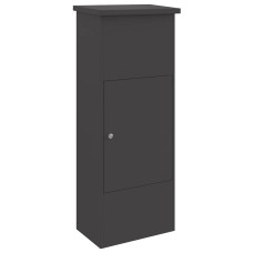 Cutie Pentru Colet Negru 44.5 X 29 X 110.5 Cm Oțel