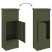 Cutie Pentru Colet Olivengrønn 44.5 X 29 X 110.5 Cm Oțel