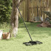 Nivelator De Grădină Manual 45 X 25 X 200 Cm