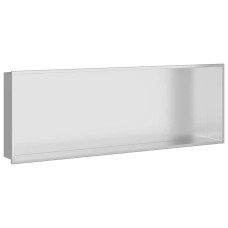 Nisă De Duș Argintiu 90 X 30 X 9.5 Cm Oţel Inoxidabil