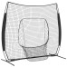 Baseball Și Softball Negru 250 X 106 X 209 Cm Poliester Baseball Și Softball Negru 250 X 106 X 209 Cm Poliester