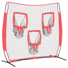 Baseball Și Softball Negru 214.5 X 89.5 X 181 Cm Poliester Baseball Și Softball Negru 214.5 X 89.5 X 181 Cm Poliester