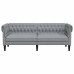 Canapea Chesterfield Altele Gri Deschis 201.5 X 74.5 X 74.5 Cm